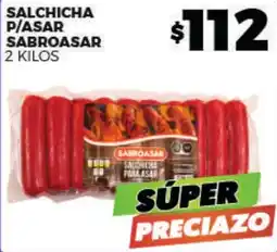 Merco Sabroasar salchicha p/asar oferta