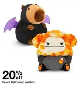 Target Select Halloween plushes oferta