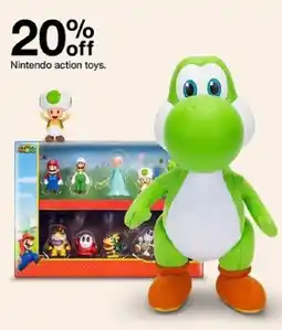 Target Nintendo action toys oferta
