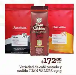 Fresko juan valdez variedad de café tostado y molido oferta
