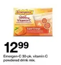 Target Emergen-C 30-pk. vitamin C powdered drink mix oferta
