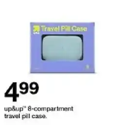 Target up&up 8-compartment travel pill case oferta
