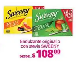 La Comer Sweeny Endulzante original o con stevia oferta