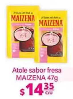 La Comer Maizena atole sabor fresa oferta