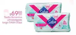 Fresko Saba toalla femenina ultradelgada larga oferta