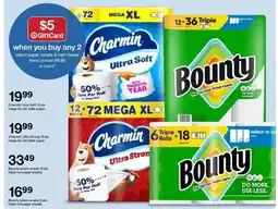 Target Charmin Ultra Soft oferta