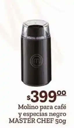Fresko master chef molino para café y especias negro oferta