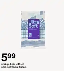 Target up&up ultra soft facial tissue oferta