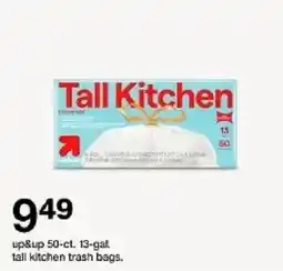 Target up&up tall kitchen trash bags oferta