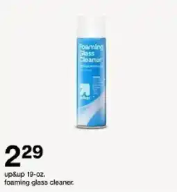 Target up&up foaming glass cleaner oferta