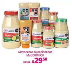 La Comer Mayonesas seleccionadas McCORMICK oferta