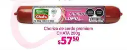 La Comer Chata Chorizo de cerdo premium oferta