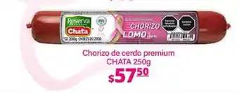 Chata Chorizo de cerdo premium