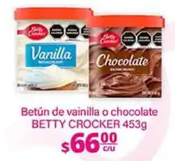 La Comer Betty Crocker Betún de vainilla o chocolate oferta