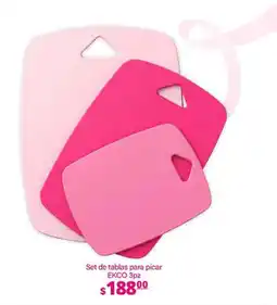 La Comer EkcO set de tablas para picar oferta