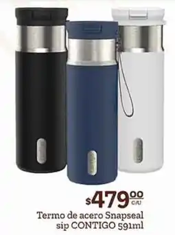 Fresko Snapseal Termo de acero sip CONTIGO oferta