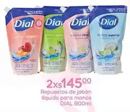 Fresko Dial repuestos de jabón líquido para manos oferta