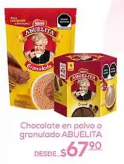 Fresko Chocolate en polvo o granulado ABUELITA oferta