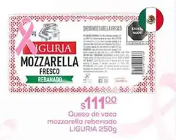 Fresko liguria mozzarella fresco rebanado oferta