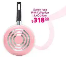 La Comer ILKO Sartén rosa Pink Collection oferta