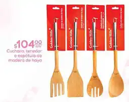 Fresko Golden Hills cuchara, tenedor o espátula de madera de haya oferta