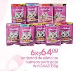 Fresko whiskas variedad de alimento húmedo para gato oferta