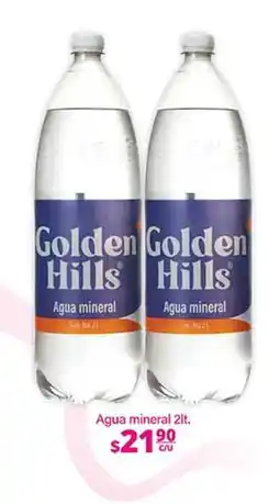 La Comer Golden Hills Agua mineral oferta