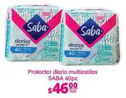 La Comer Saba Protector diario multiestilos oferta