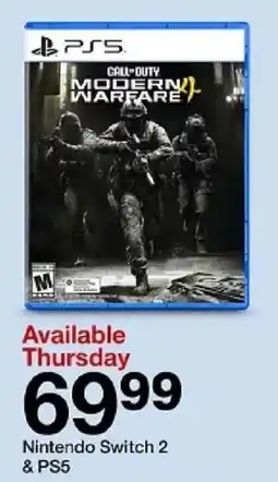 Target Call of Duty Modern Warfare oferta