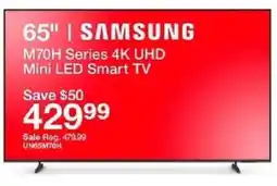 Target samsung m70h series 4k uhd mini led smart tv oferta