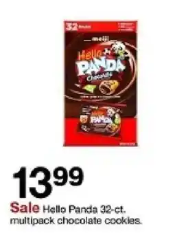 Target Hello Panda chocolate cookies oferta