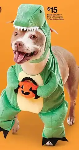 Target Boots & barkley dino with pumpkin t-rex dog costume oferta