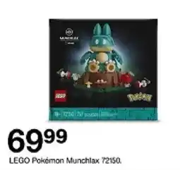 Target LEGO Pokémon Munchlax oferta
