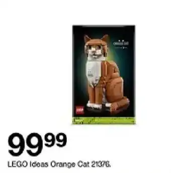 LEGO Ideas Orange Cat