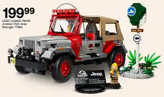 Lego jurassic world: jurassic park jeep wrangler