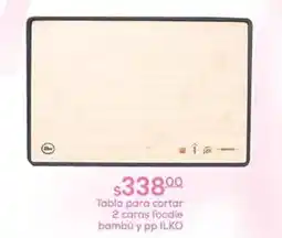 Fresko ilko tabla para cortar 2 caras foodie bambu y pp oferta