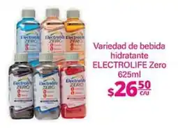 La Comer Electrolife Zero oferta
