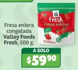 Soriana Híper Valley Foods Fresa entera congelada oferta