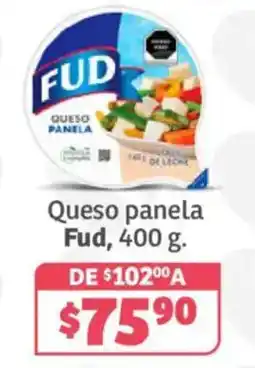Soriana Híper Fud queso panela oferta