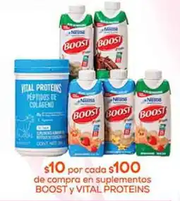 Fresko Boost y Vital Proteins oferta
