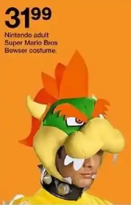 Target Nintendo adult Super Mario Bros Bowser costume oferta