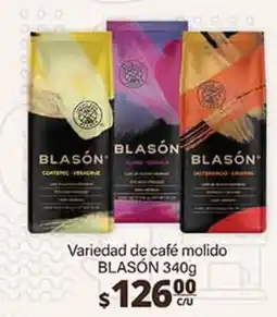 La Comer Blasón variedad de café molido oferta