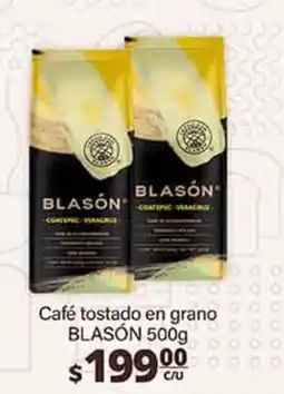 La Comer Blasón café tostado en grano oferta