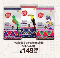 La Comer gila variedad de café molido oferta