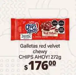 La Comer chips ahoy! galletas red velvet chewy oferta