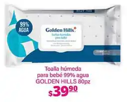 La Comer Golden Hills Toalla húmeda para bebé oferta