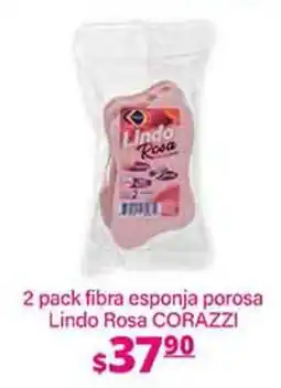 La Comer Lindo Rosa fibra esponja porosa oferta