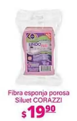 La Comer Siluet CORAZZI Fibra esponja porosa oferta