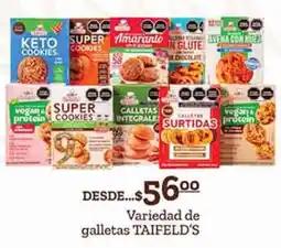 Fresko taifeld's variedad de galletas oferta