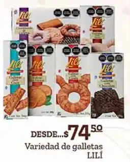 Fresko LILÍ variedad de galletas oferta